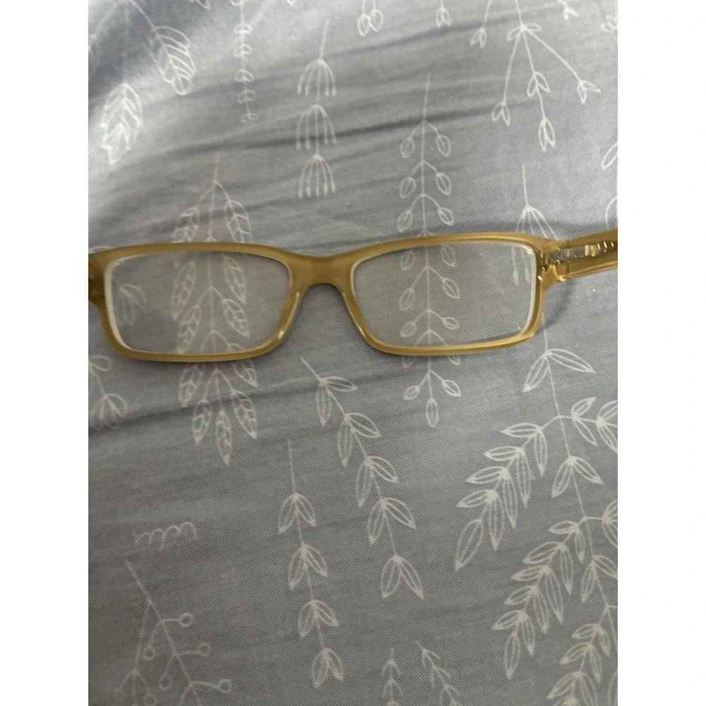 Ray Ban 5169 8119 Blue Tan Rectangular Eyeglasses Frames 52-16-140 with Case
